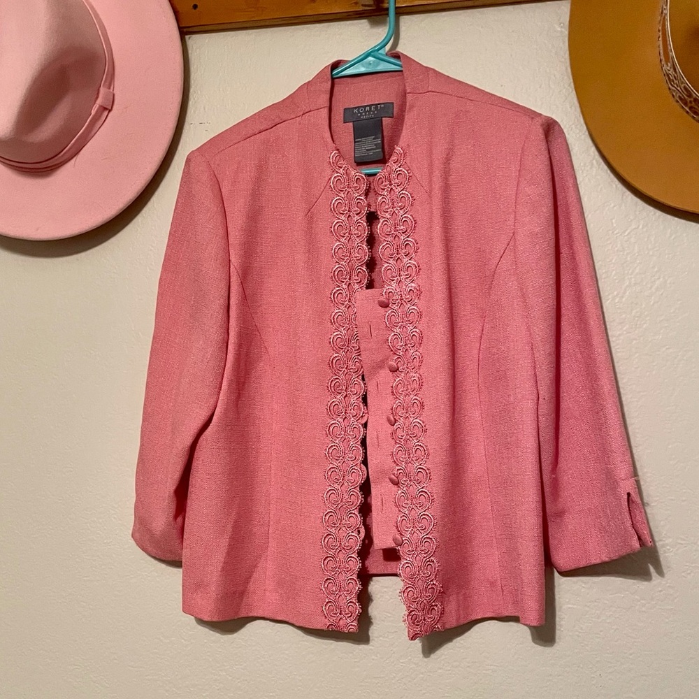 Vintage pink blazer